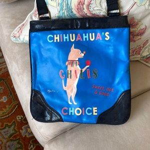 BOGO: ProjectArt designer bag with dog design by Ken Bailey, artist.